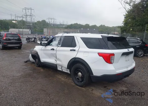2022 Ford Police Interceptor from USA, damaged, VIN 1FM5K8AB1NGA49538